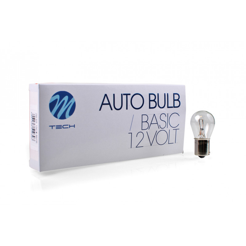 Glühlampe M-TECH P21W BAU15s 21W CLEAR 12V Glühlampe M-TECH P21W BAU15s 21W CLEAR 12V