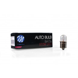 Glühlampe M-TECH R10W T16 24 V 10 W BA15ss