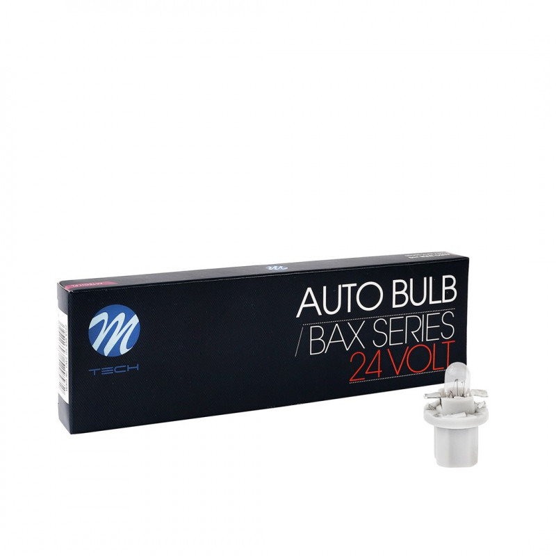 Glühlampe M-TECH BAX 24 V 1,2 W B8.5d, grau