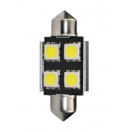 Blister 2x Diode LED L328 - C5W 36mm 4xSMD5050 RAD. CANBUS WeiÃŸ 12V