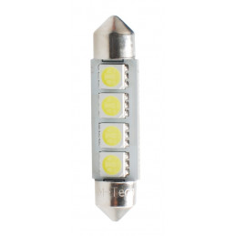 Blister 2x Diode LED L311 - C5W 41mm 4xSMD5050 CANBUS WeiÃŸ 12V