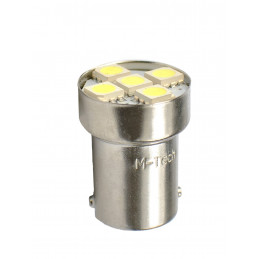 LED-Lampe L075 – BA15s G18, 5× SMD5050, weiß