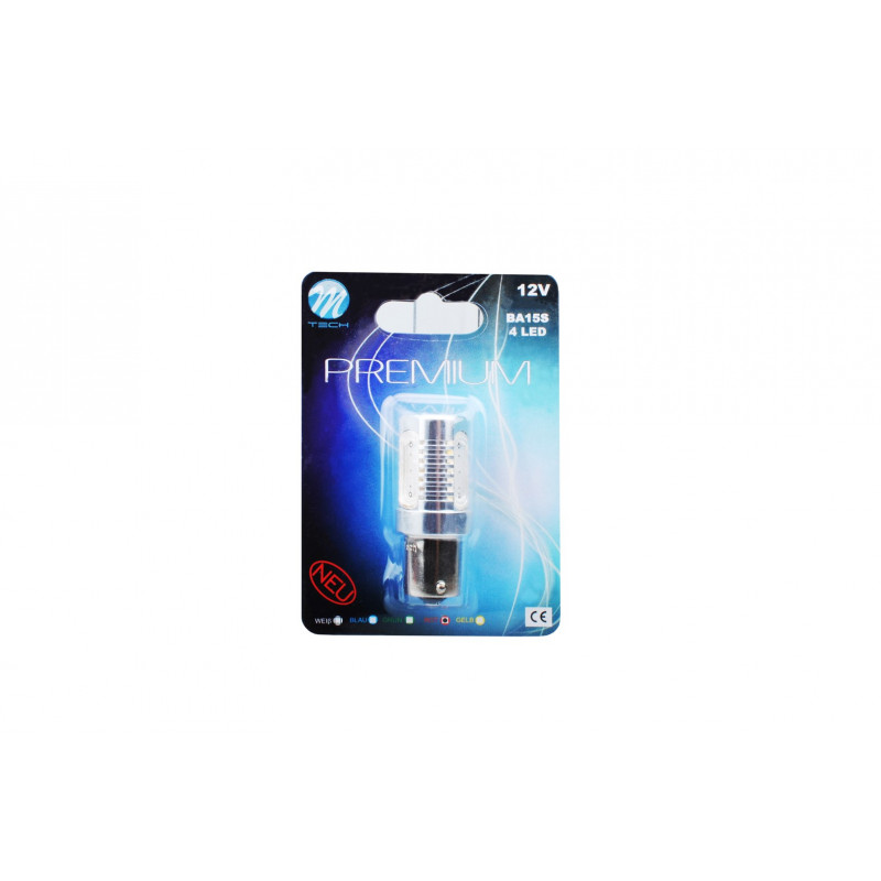 Blister 1x Diode LED LBX501 - BA15s 6W Rot 12V Blister 1x Diode LED LBX501 - BA15s 6W Rot 12V