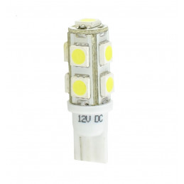 Blister 2x Diode LED L058 - W5W 9xSMD5050 WeiÎ² 12V