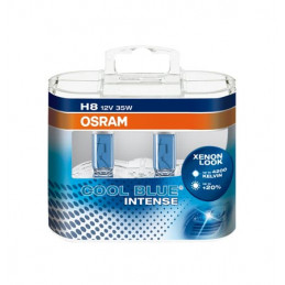 Halogen OSRAM COOL BLUE Intense H8 12V DUO