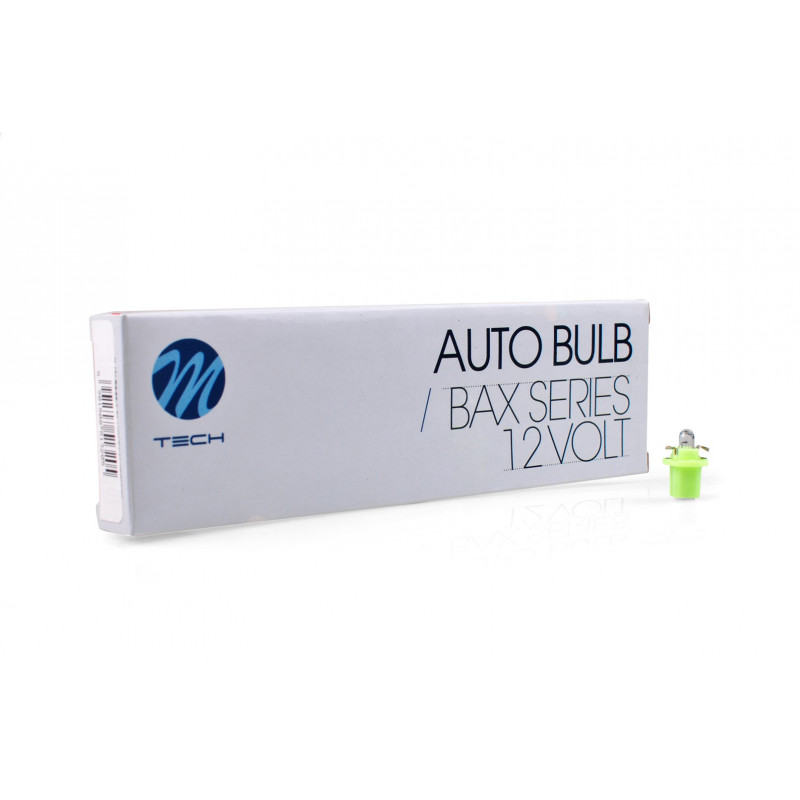 Glühlampe M-TECH BAX 12 V 2 W B8.5d schwarz