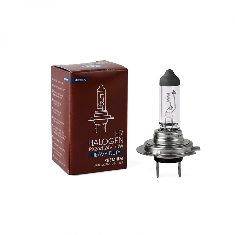M-TECH Heavy Duty H7 24 V 70 W PX26d