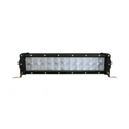 Driving light bar - double row - side bracket, 72 W 12"