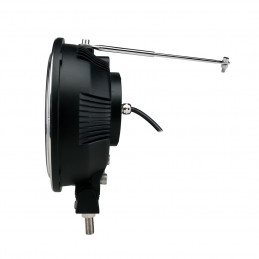 Driving light - side bracket - round chrome, CREE 70 W 9", 2GEN.