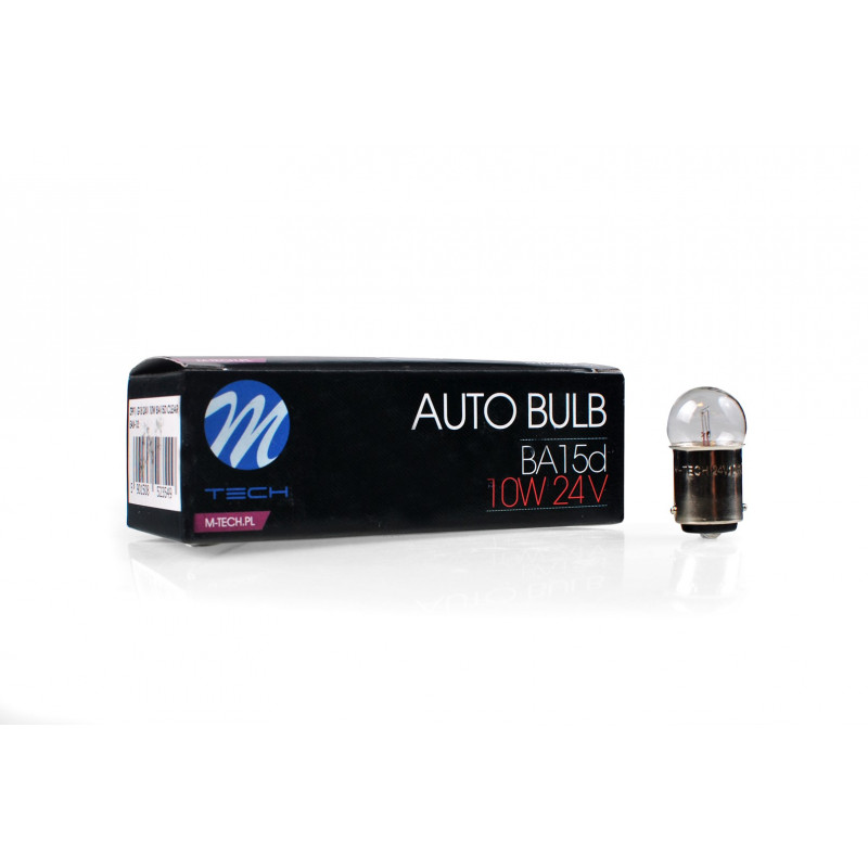 Glühlampe M-TECH BA15d 10 W 24 V