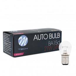 Glühlampe M-TECH BA15d 24 V 21 W