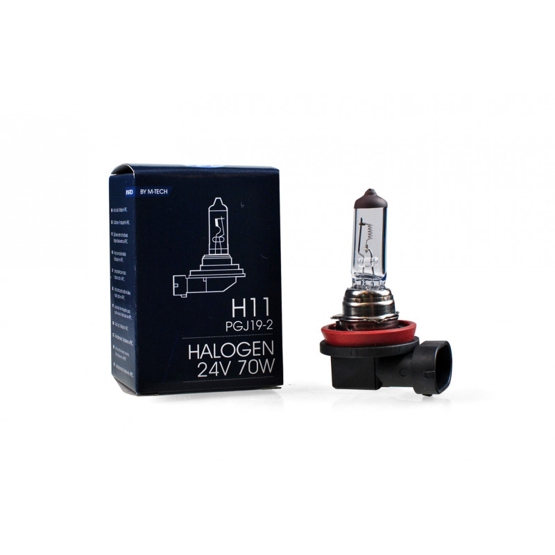 Glühlampe halogenowa M-TECH H11 24 V 70 W PGJ19-2