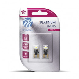 Blister M-TECH Platinum LB805W - W5W, 12 V 1xHP LED, weiß