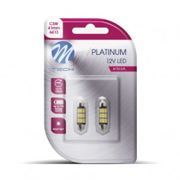 Blister M-TECH Platinum LB816W - C5W 41 mm, 12 V 9xSMD5630, weiß