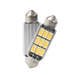 Blister 2x Diode LED L816 - C5W 41mm 9xSMD5630 WeiÃŸ 12V