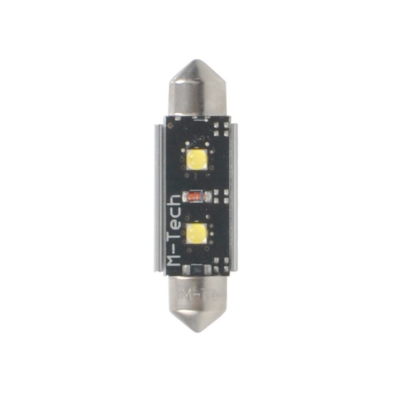 LED - Diode L813 - C5W 36mm 2xHP LED 12V WeiÃŸ