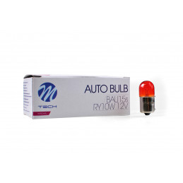 Glühlampe M-TECH RY10W 12 V 10 W BAU15s AMBER