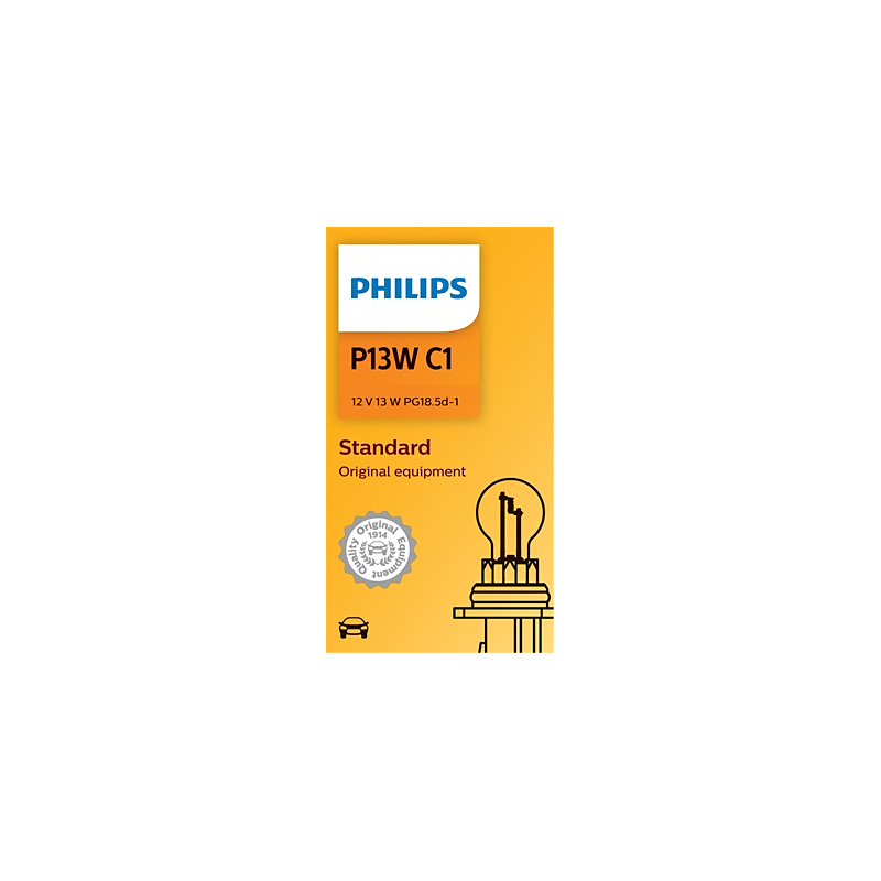 Philips P13W 12V13W PG18.5d-1 C1 Philips P13W 12V13W PG18.5d-1 C1