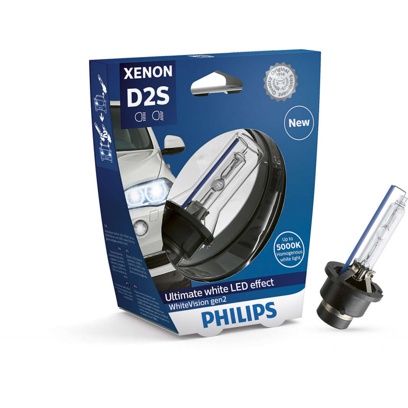 Philips D2S WhiteVision 85V35W P32d-2 S1