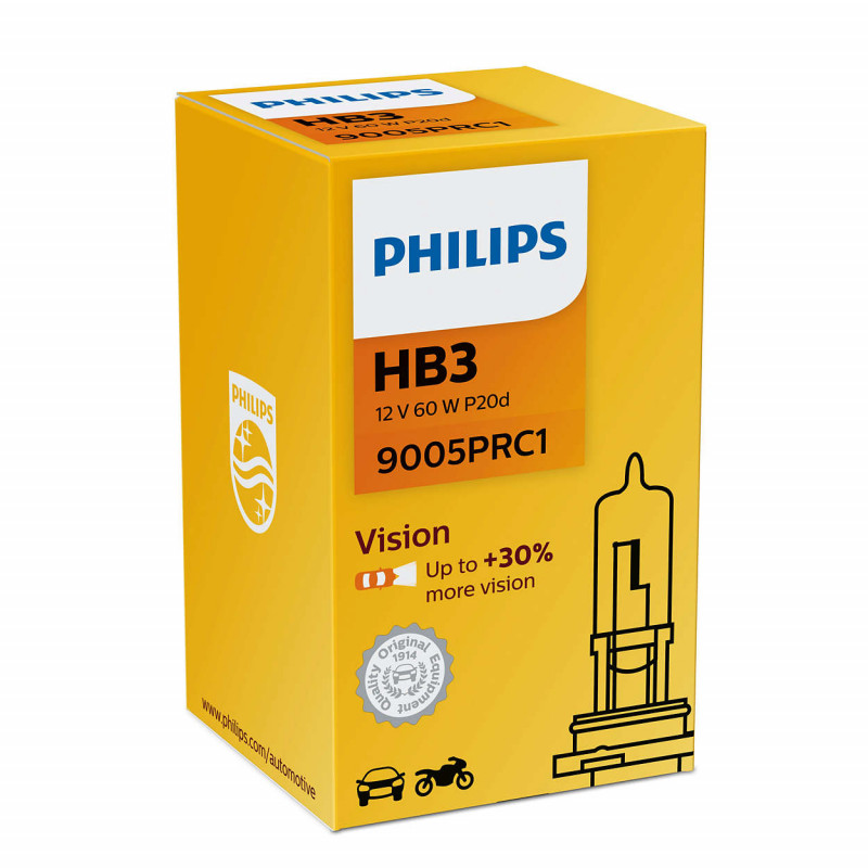 Philips HB3 Vision 12V65W P20d C1 Philips HB3 Vision 12V65W P20d C1
