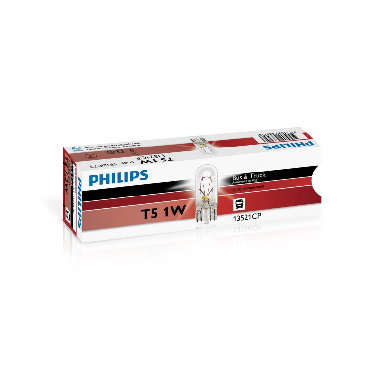 Philips WB T5 24V1W W2x4,6d CP Philips WB T5 24V1W W2x4,6d CP