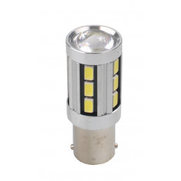 Blister 2x Diode LED L355 - BA15s 18xSMD5730 CANBUS WeiÃŸ 12V