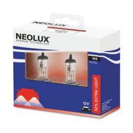 NEOLUX Extra Light +50% P43t 12V 60/55W H4