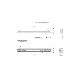 HORPOL LED Positionsleuchte - HOR49 LD473 rot lang 12/24V ECE