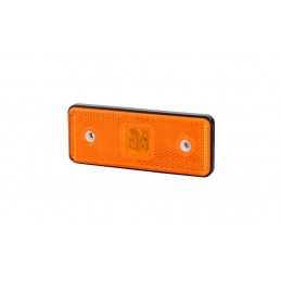 HORPOL LED Umrissleuchte - HOR42 LD161/4 orange mit Reflektor 12/24V ECE