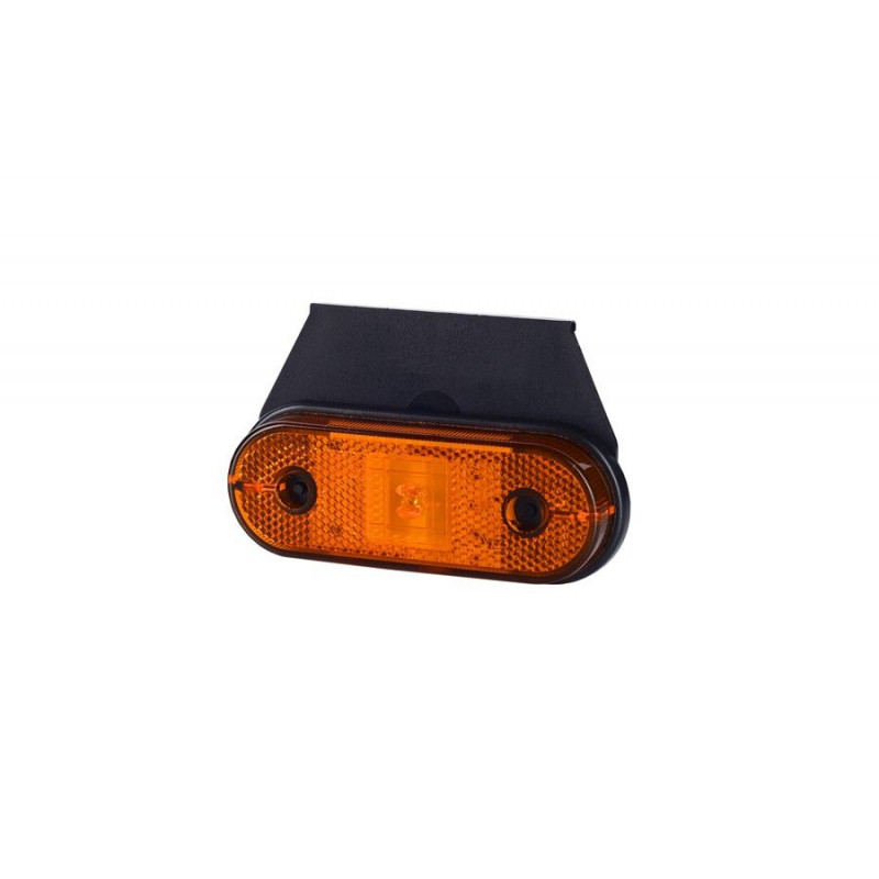 HORPOL LED Umrissleuchte - HOR61 LD624 orange mit Reflektor hÃ¤ngend 12/24V ECE