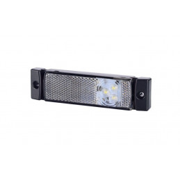 HORPOL LED Umrissleuchte - HOR41 LD127 weiÃŸ mit Reflektor12/24V ECE