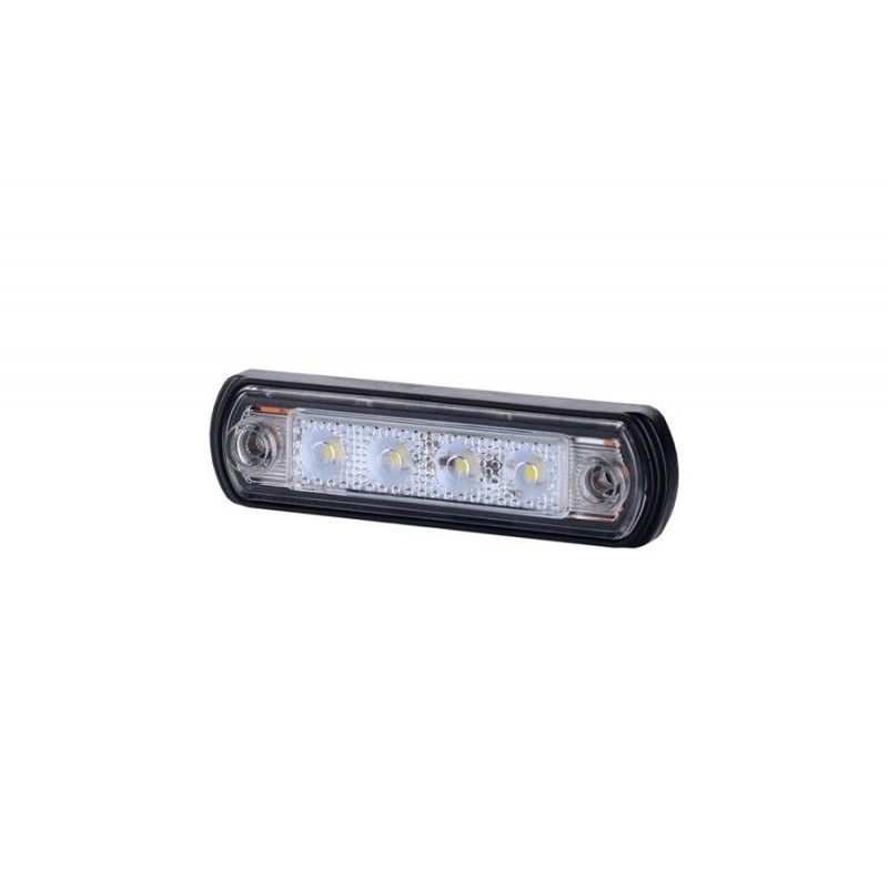 HORPOL LED Umrissleuchte - HOR65 LD675 orange mit Reflektor 12/24V ECE