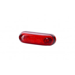 HORPOL LED Umrissleuchte - HOR33 LD410 rot oval 12/24V ECE