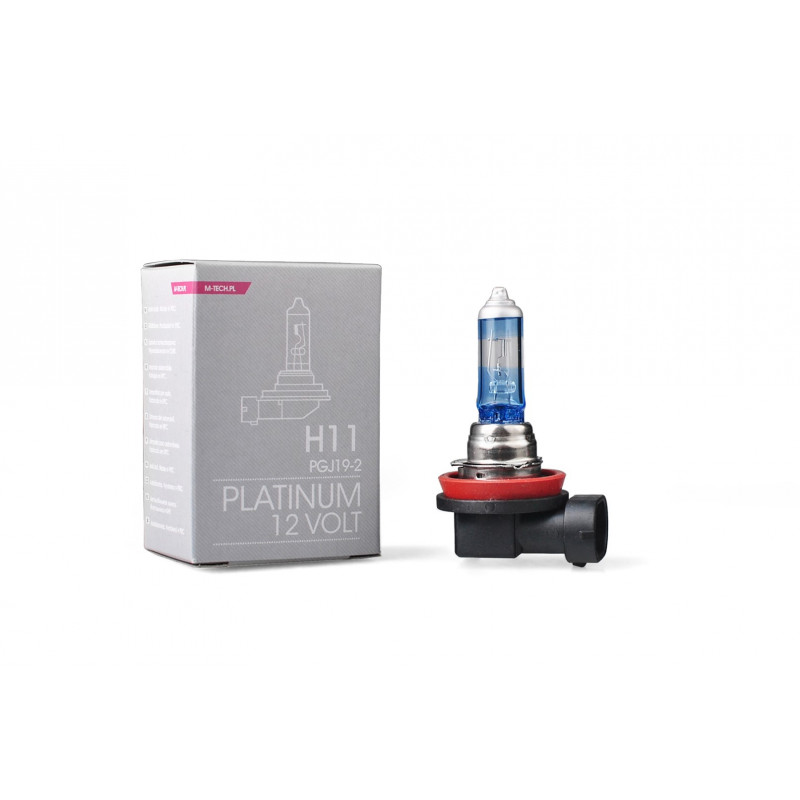 Halogenlampe M-TECH Platinum H11 PGJ19-2 55W 12V