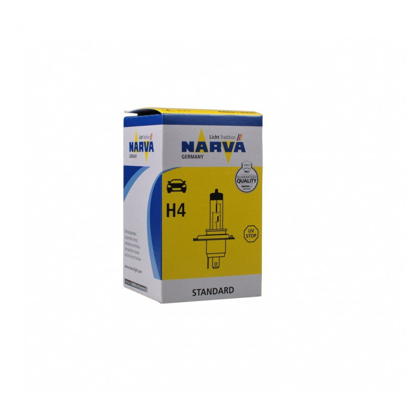 NARVA H4 P43t 60/55W 12V NARVA H4 P43t 60/55W 12V