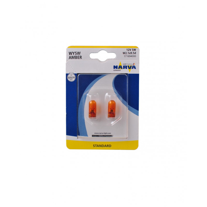NARVA WY5W Orange W2,1X9,5d 5W 12V NARVA WY5W Orange W2,1X9,5d 5W 12V