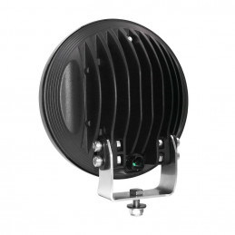 Driving Light - Black Series - Side Bracket - Round Black CREE 72W 9"