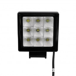 Lampa robocza - Square 9x5W CREE LED 45 W 10-32 V, flood, Performance Series