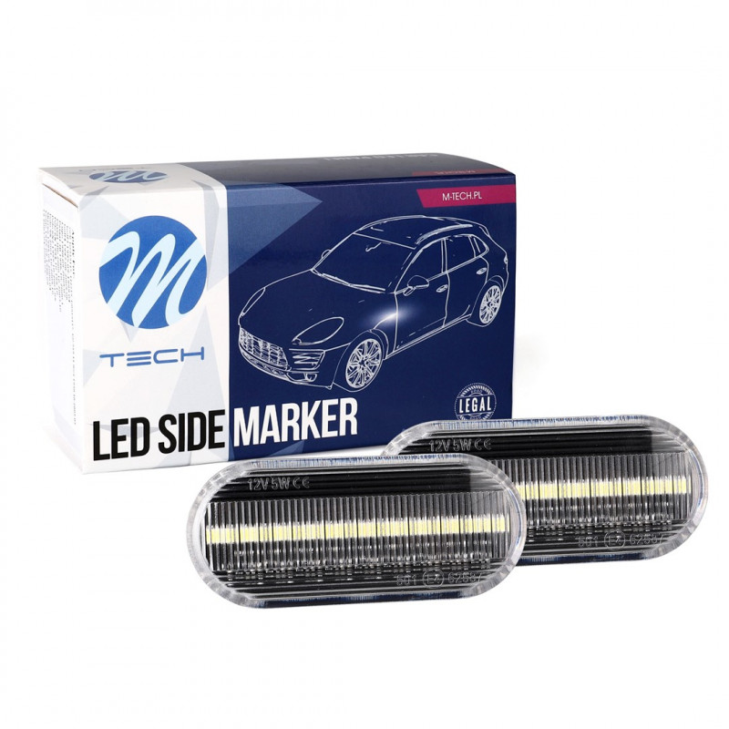 LED Side Marker VW GOLF4 Clear