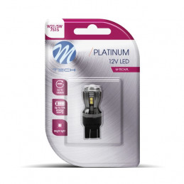 Blister M-TECH Platinum LB823W-01B - T20 W21/5 W, 12-24 V 14x2835SMD, CANBUS, weiß