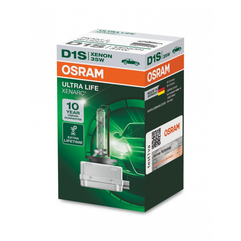 Osram XENARC ULTRA LIFE D1S PK32d-2 V 35W 66140ULT Osram XENARC ULTRA LIFE D1S PK32d-2 V 35W 66140ULT