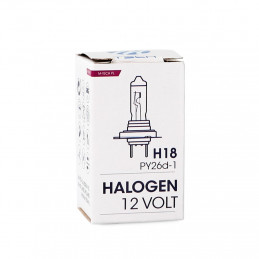 Halogenlampe M-TECH H18 65W PY26D-1 12V