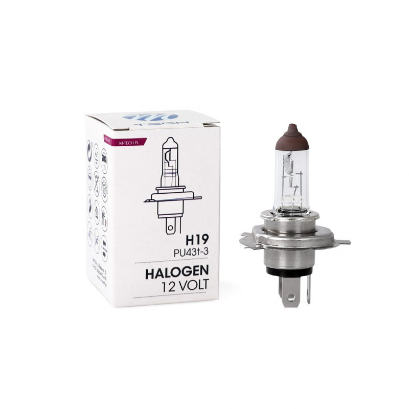 Halogenlampe M-TECH H19 60/55W PU43T-3 12V