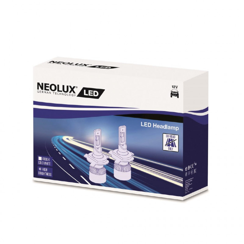 NEOLUX LEDrivingÂ® HL P43t 12V 13/13W H4