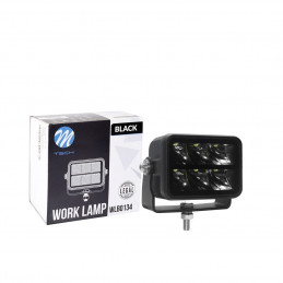 Driving light M-TECH schwarz SERIES- double row - bottom bracket - 30 W 10-32 V 3, 4"