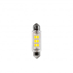 Blister 2x M-TECH HD LB991 C5W 41 mm 6xSMD2835 LED, 24 V, weiß