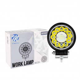 Lampa Robocza M-TECH ECONO WLE34 - 4" 33xSMD3030 - Round 33 W 10-30 V Combo