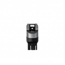 Blister M-TECH Platinum Limited schwarz LB845R-01B - T20 W21/5 W, 12-24 V 1x LED-Lampe 6x3020SMD, CANBUS, rot