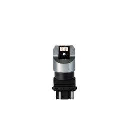 Blister M-TECH Platinum Limited schwarz LB847R-01B - P27/7 W 3157, 12-24 V 1x LED-Lampe 6x3020SMD, CANBUS, rot