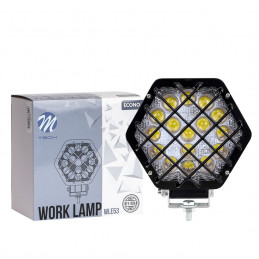 Lampa Robocza M-TECH ECONO WLE53 - 4" 16x3W Hex 48 W 12-30 V 4D Spot
